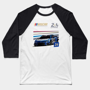 NASCAR 24Hours Le Man's Baseball T-Shirt